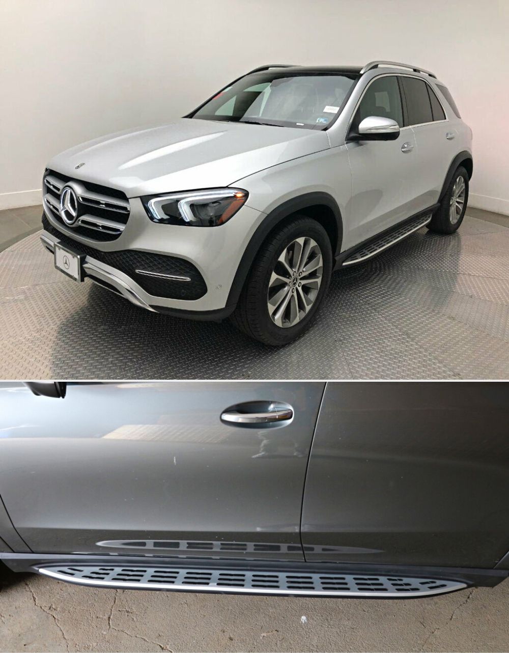 Mercedes GLE W167 2018-2022 Pedane Laterali in Alluminio