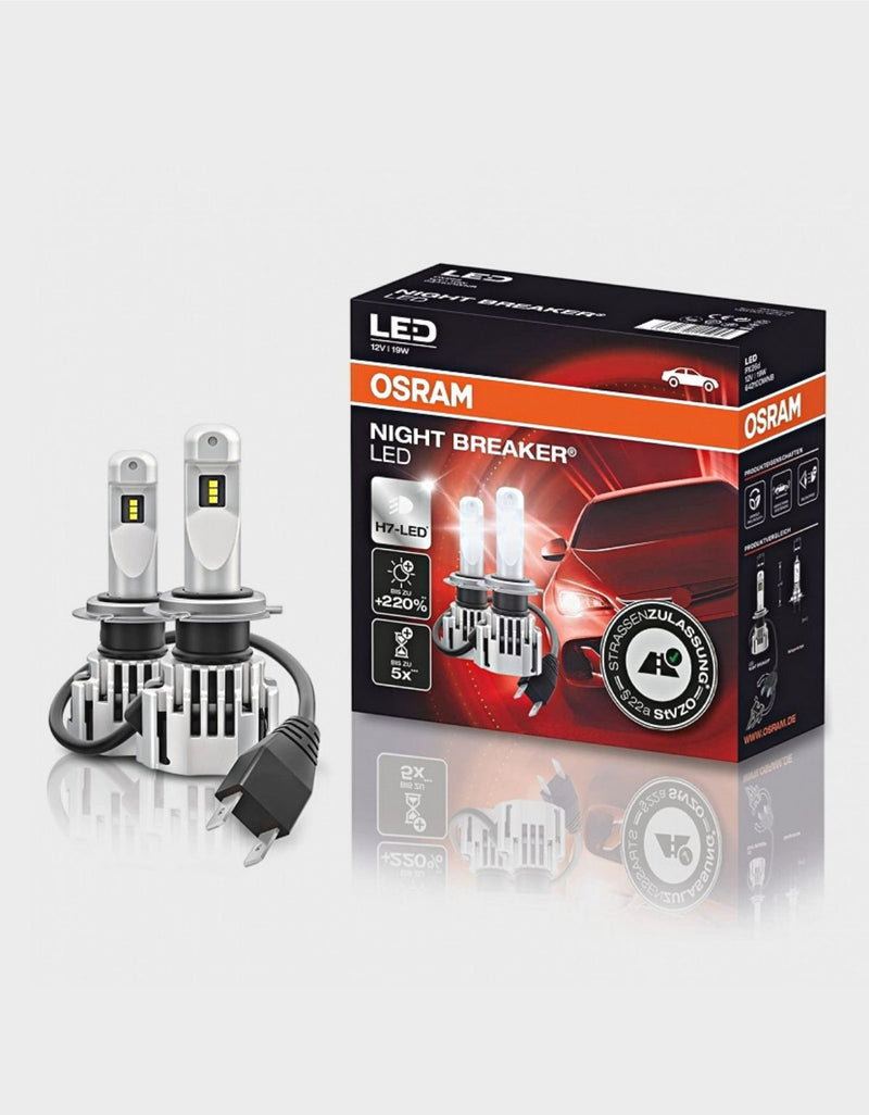 Osram H7 LED Night Breaker +220% Lampade Anabbaglianti