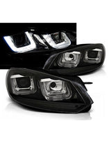 VW Golf 6 2008-2012 Fari Anteriori Luci Diurne U-LED R-Line