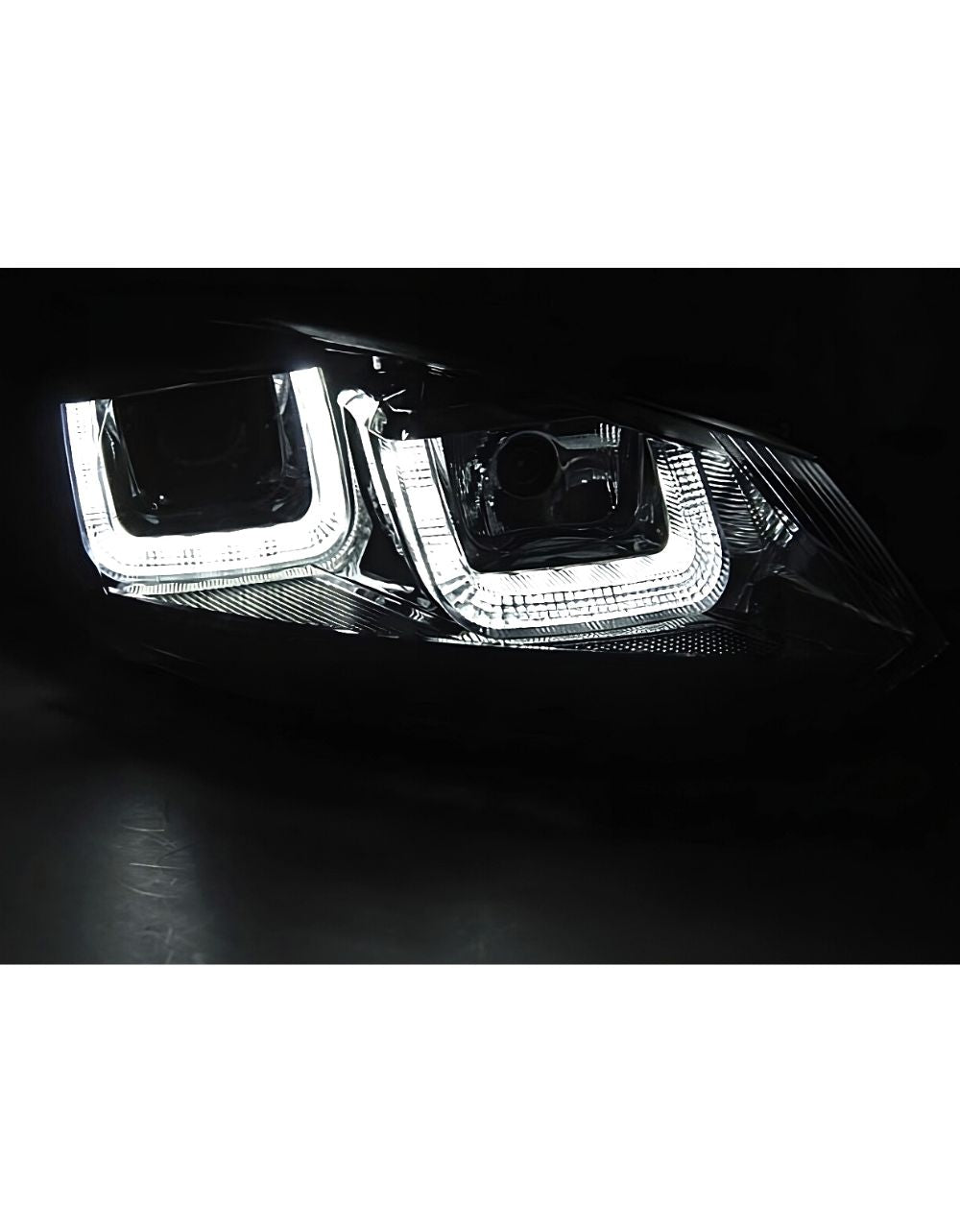 VW Golf 6 2008-2012 Fari Anteriori Luci Diurne U-LED R-Line