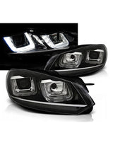 VW Golf 6 2008-2012 Fari Anteriori Luci Diurne LED R-Line Look