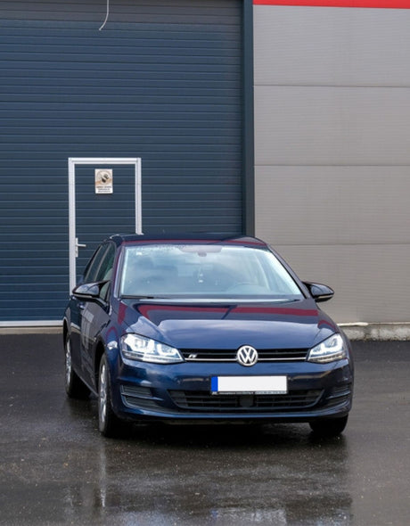 VW Golf 7 2012-2017 Calotte Specchietti Coperture R-Line Nero Lucido