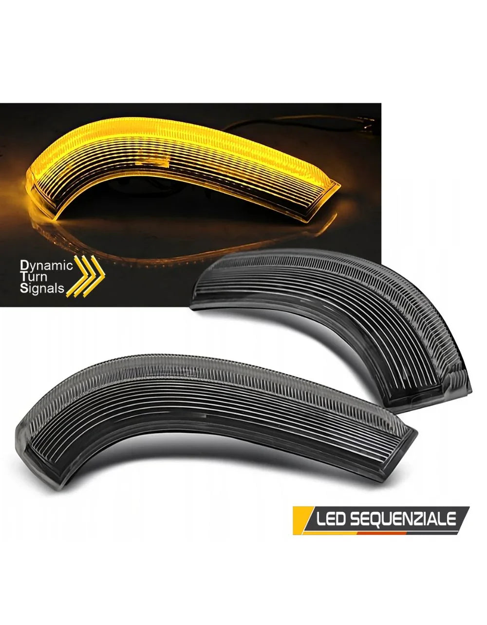 Coppia Frecce Laterali ELT A LED 25W Dinamiche Per Lancia Ypsilon 312 - Canbus