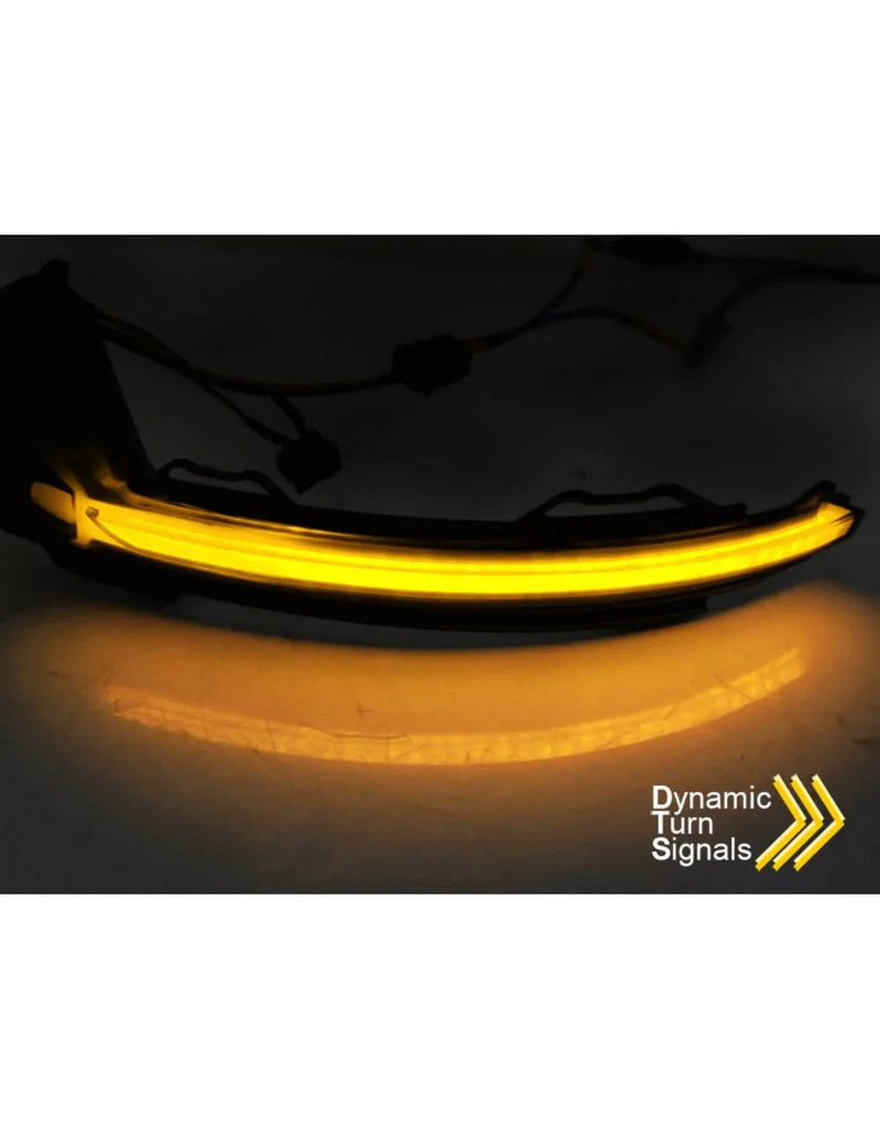 Coppia Indicatori Di Direzione Dinamici LED Per Specchietti – Compatibili Con Passat CC, B7, Beetle A5, Scirocco, Jetta MK6