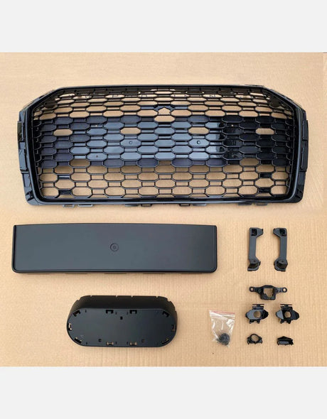 Audi A5 F5 2016-2019 Griglia Radiatore RS5 Look Nero Lucido - autorivallo