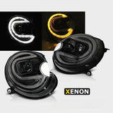 Mini R56 R57 2006-2014 Fari Anteriori LED Lightube Xenon - autorivallo