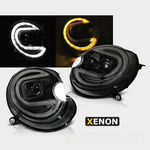 Mini R56 R57 2006-2014 Fari Anteriori LED Lightube Xenon - autorivallo