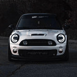 Mini R56 R57 2006-2014 Fari Anteriori LED Light Tube Nero - autorivallo