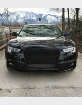 Audi A5 8T 2012-2016 Griglia Anteriore RS5 Look Nero Lucido - autorivallo